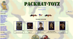 Desktop Screenshot of packrat-toyz.com