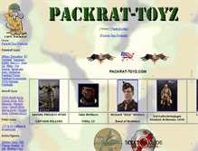 Tablet Screenshot of packrat-toyz.com